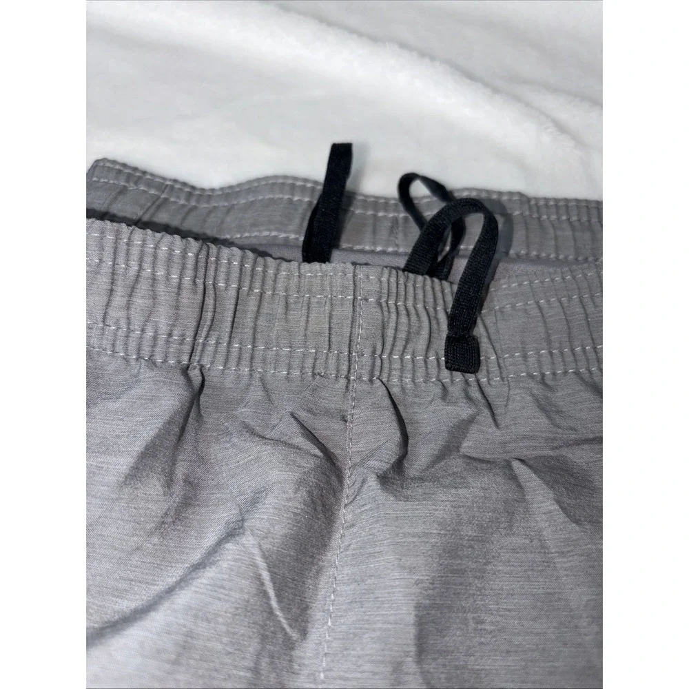 Nike men's Dri-FIT running shorts Large Brief Liner Sweat Wicking Breathable EUC